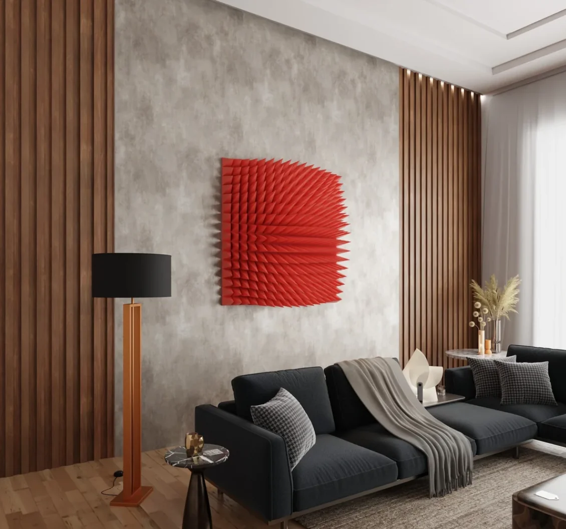 Spike Wall Coral em ambiente